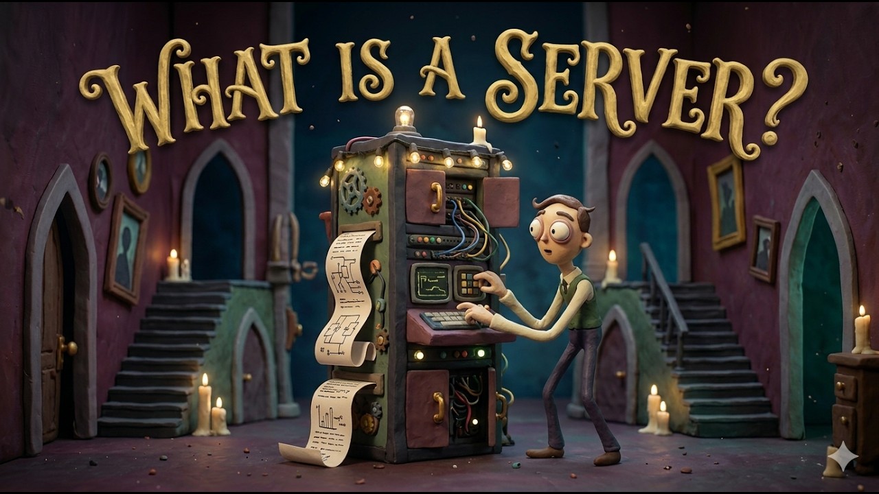 What is a Server? Explained in 5 Minutes (Anyone Can Understand!)