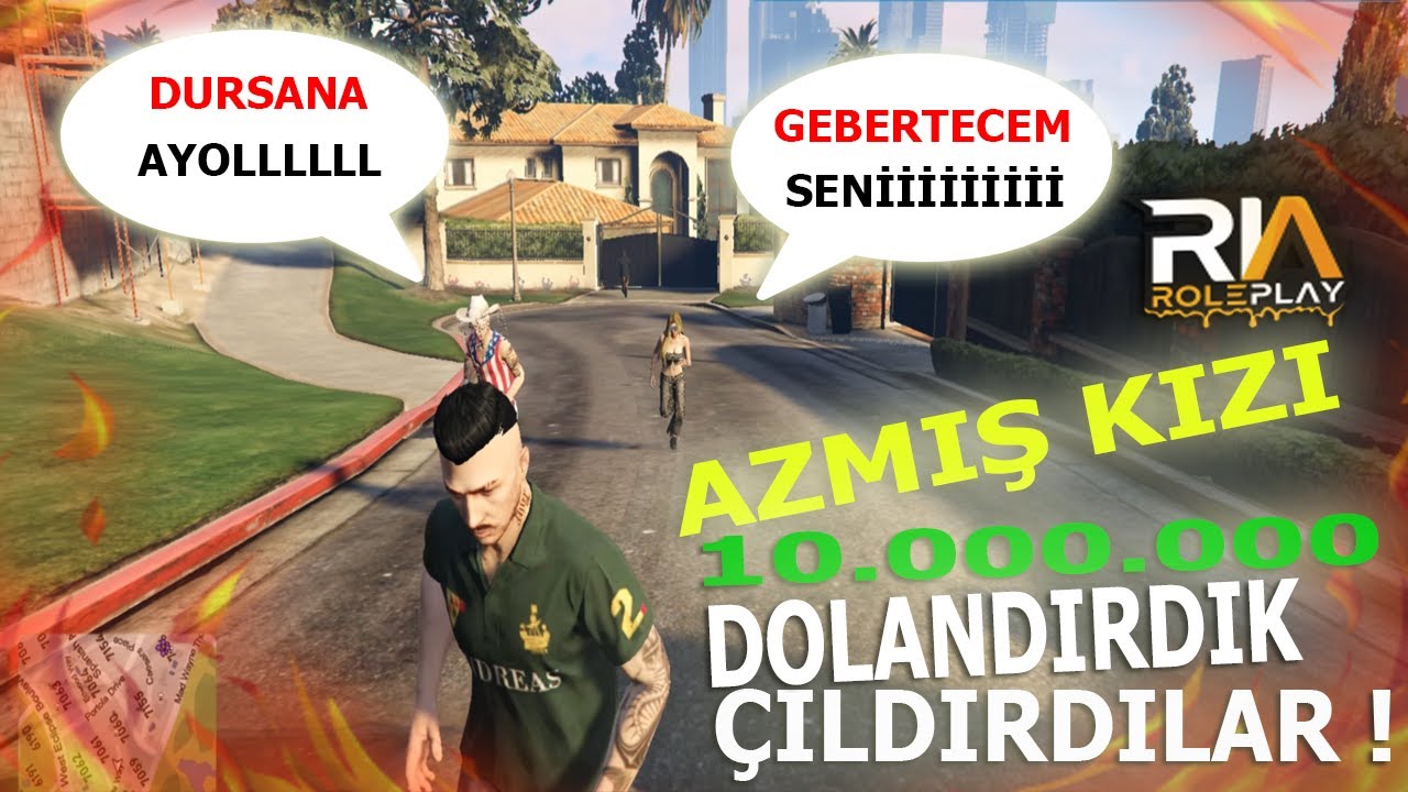 AY BENİ PATLATIRMISINIZ YAYINCI KIZ  ( RİA ROLEPLAY )