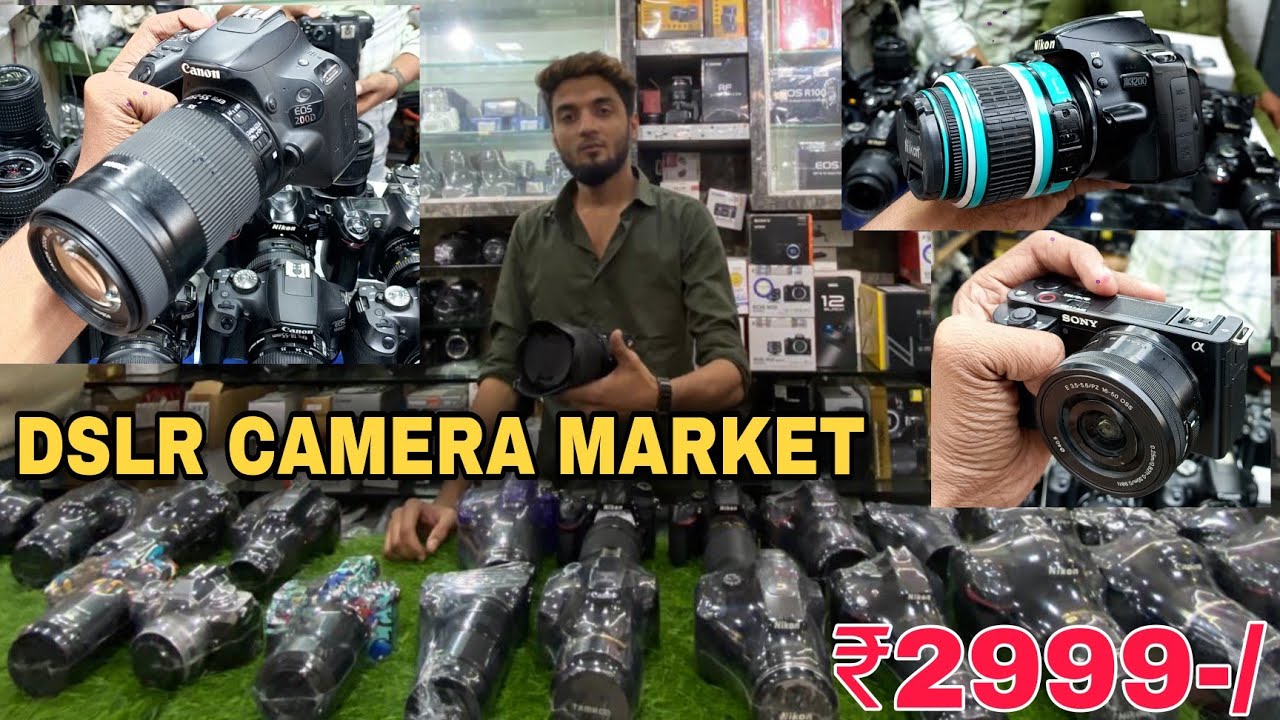 Cheapest camera market in kolkata📸nikon // canon // sony // d5600, d7500, 200d, 700d, 80d 📸📸📸