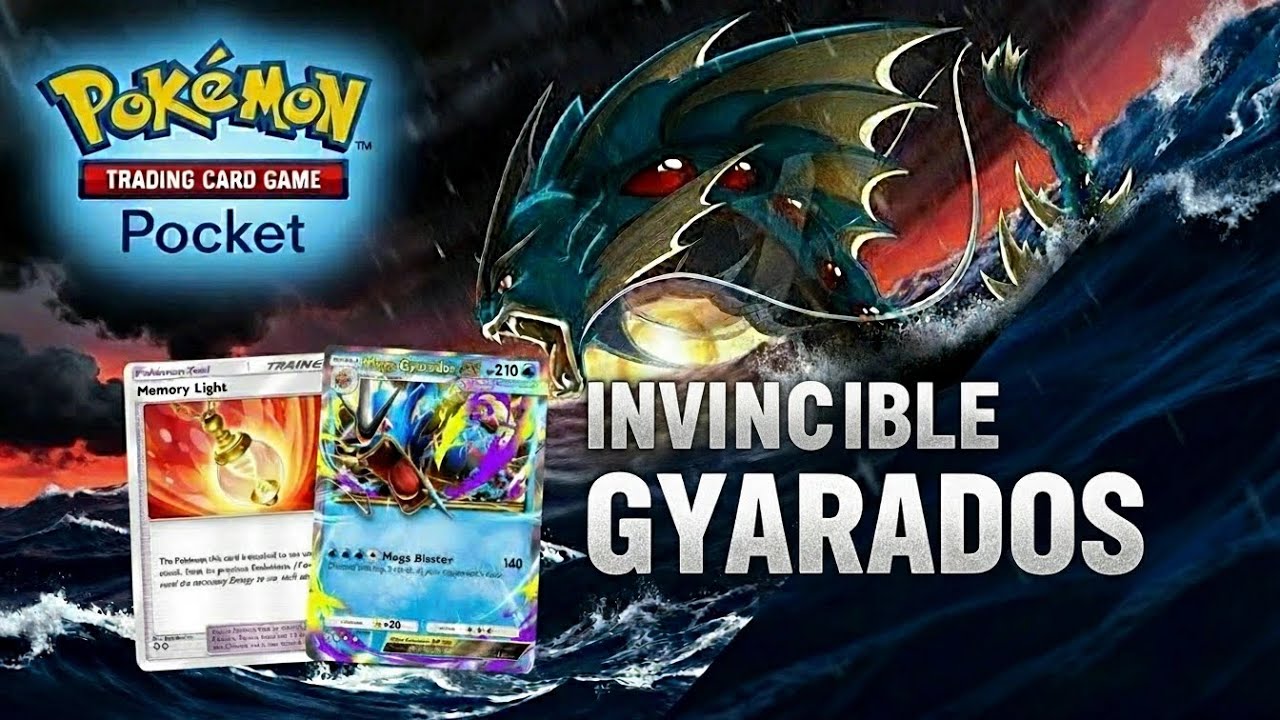 Mega Gyarados + Memory Light Is Game Breaking!!!! Full Matches + Deck Breakdown in Pokemon Pocket!