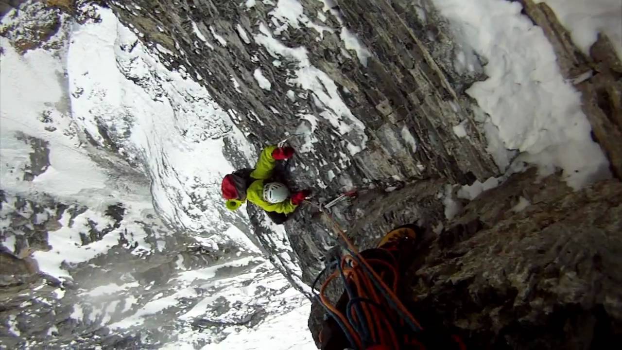 Eiger Nordwand. Heckmair route