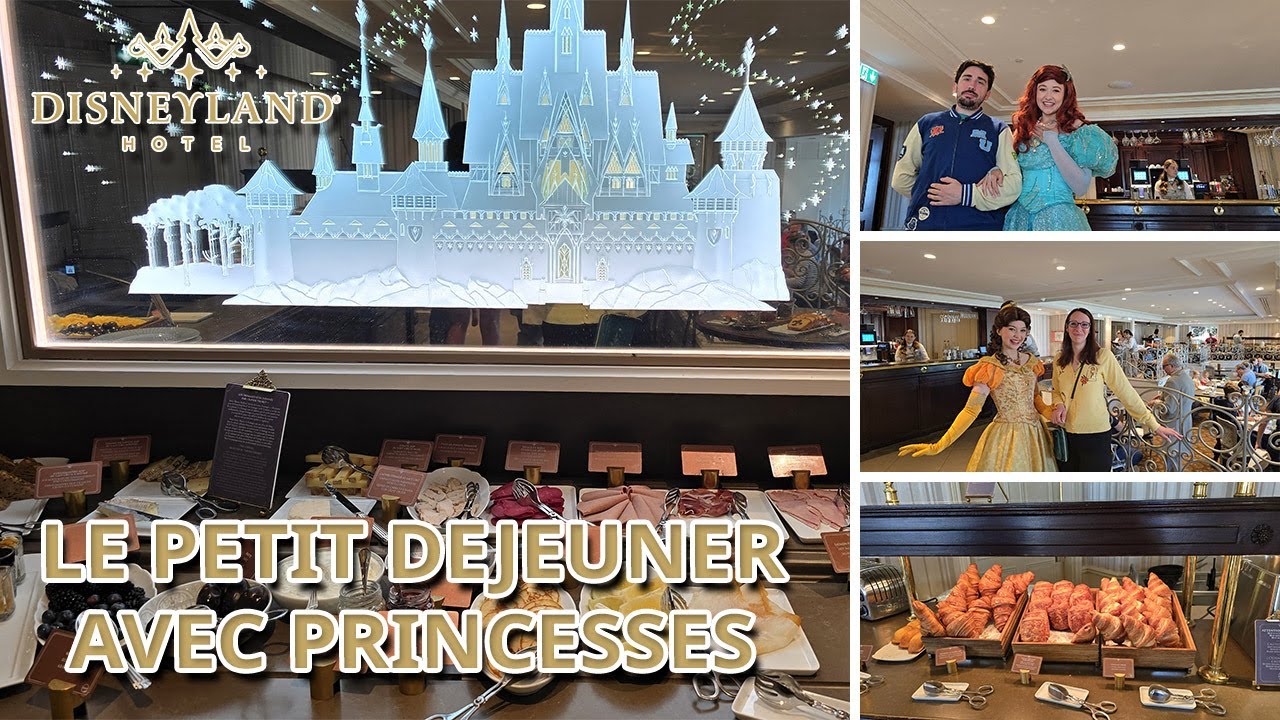 PETIT DEJEUNER CASTLE CLUB DISNEYLAND HOTEL DISNEYLAND PARIS