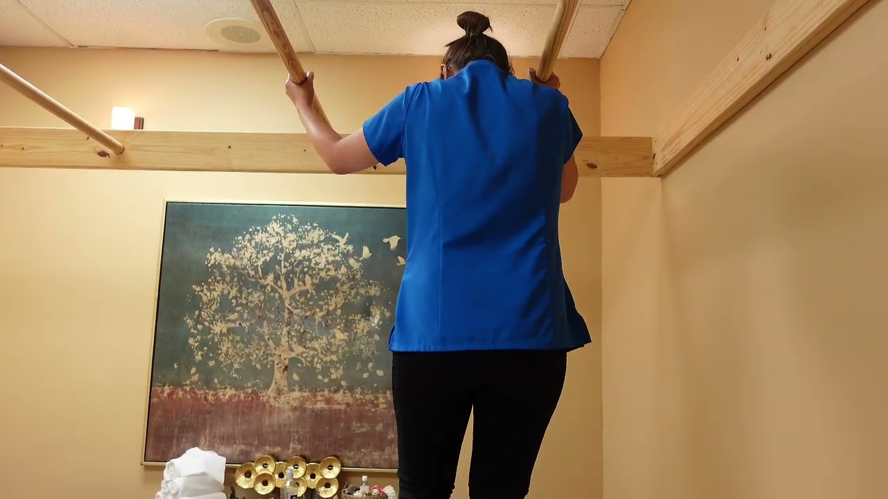 ASMR Back Walking Massage - Reduces stress, improves flexibility, and alleviates muscle aches