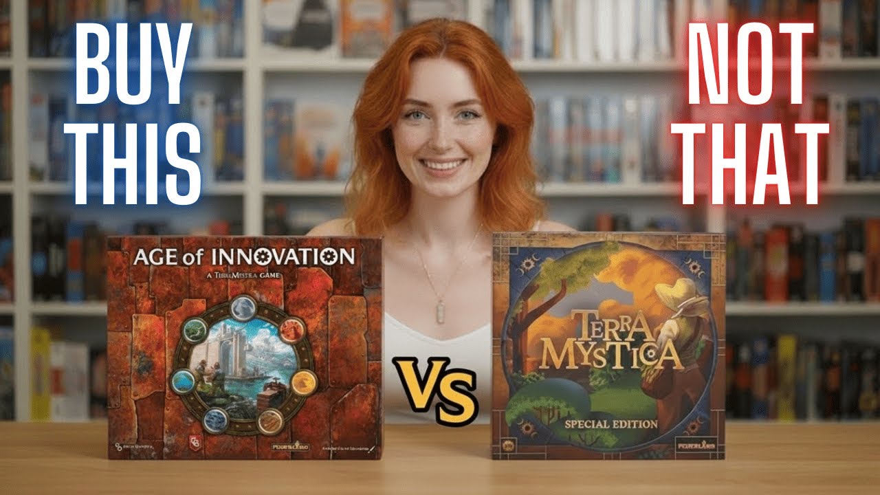 Age of Innovation vs Terra Mystica - BUY THIS, NOT THAT (board game review)