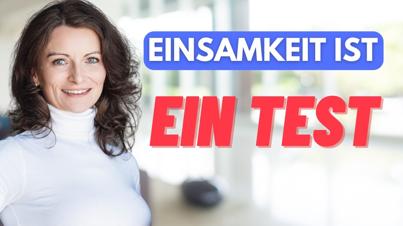 Du hast keine Angst vor Einsamkeit. Du hast Angst vor dir selbst.