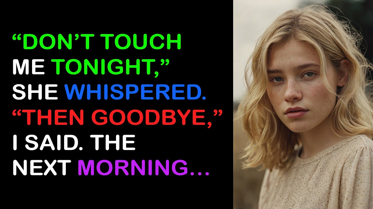 “Don’t Touch Me Tonight,” My Wife Said — The Next Morning I Found the Truth
