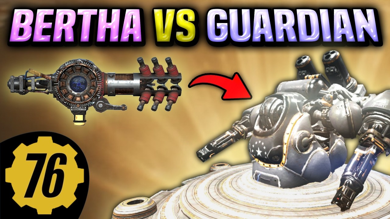V63-BERTHA против EN06 Guardian | Самый простой билд для фарма Guardian в 2026 году | Fallout 76