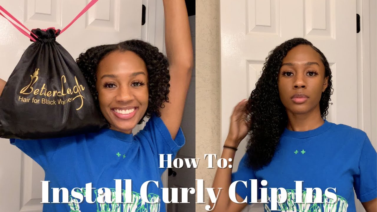 Curly Clip Ins on NATURAL Hair | BetterLength Hair