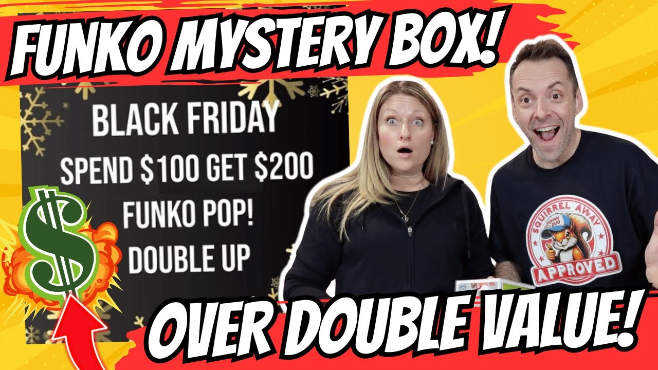 BLACK FRIDAY $$ Double UP $$ Funko Pop Mystery box unboxing! or was it??