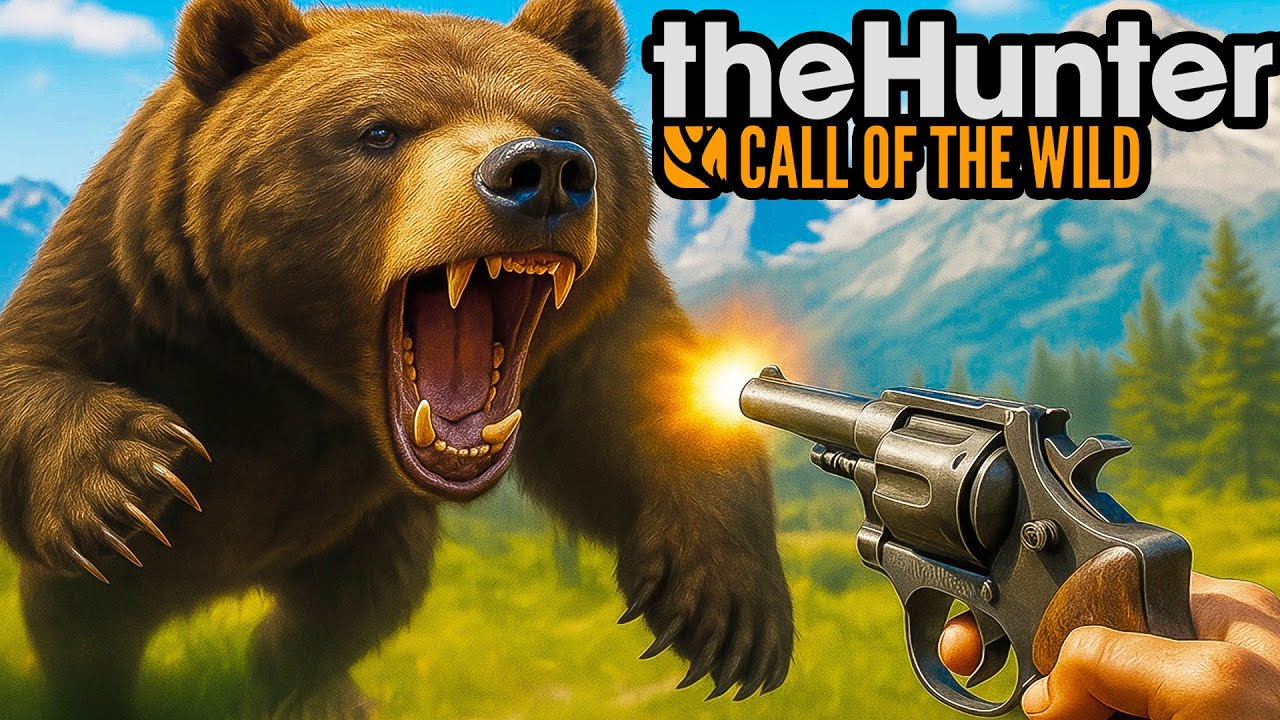DEBIL PRÓBOWAŁ UPOLOWAĆ NIEDŹWIEDZIA 🐻 - theHunter Call of the Wild