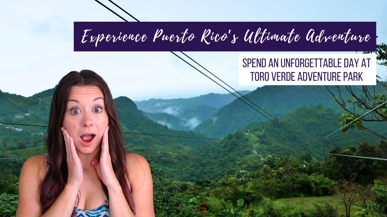 Flying Over the Mountains at Toro Verde Adventure Park