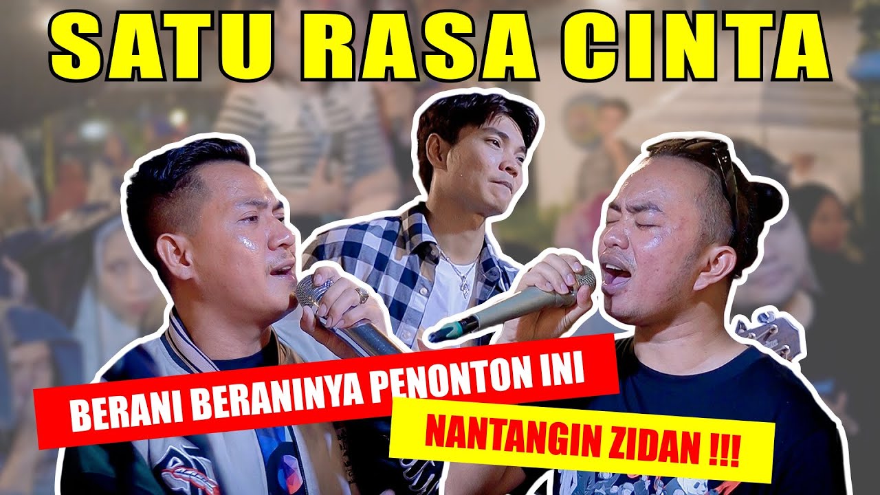 ZIDAN DITANTANGIN PENONTON ❗❗❗ SATU RASA CINTA - ARIEF