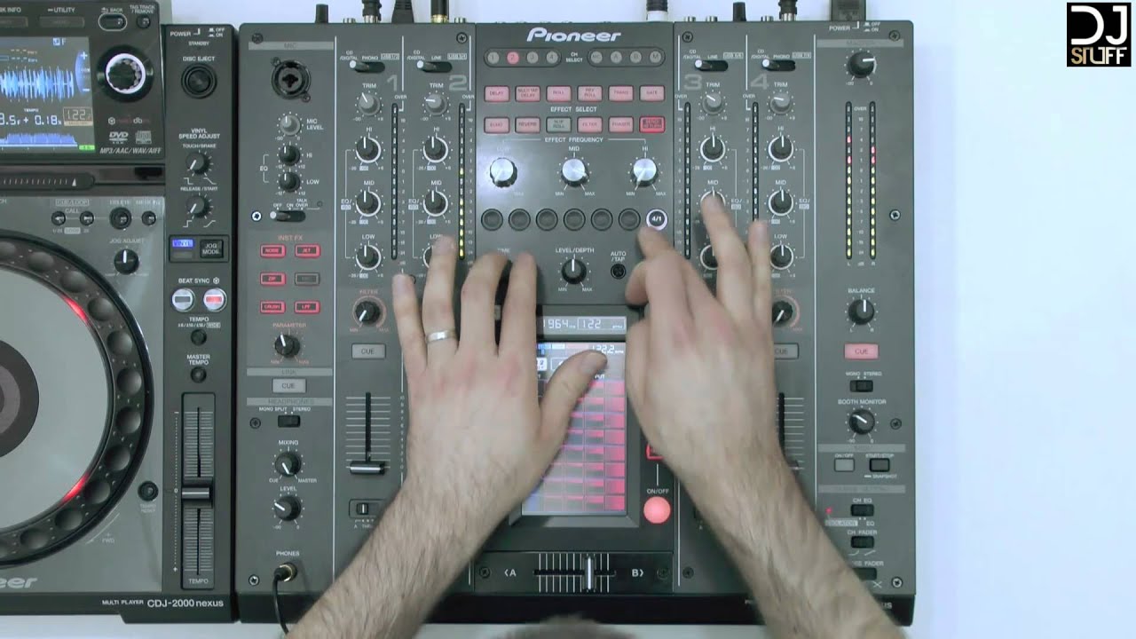 Démo Pioneer DJM-2000 Nexus