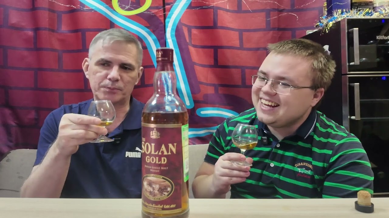 Solan Gold Индийский односолодовый виски, дегустация