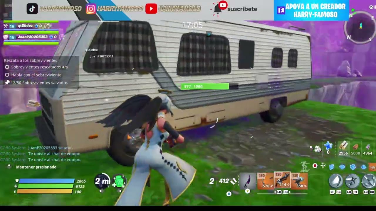Completa 3 misiones con ninja o especialista de misión con ninja Fortnite Salvar Al Mundo 2024