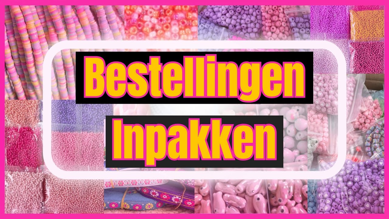 Kralen Bestellingen Inpakken *Kijkje Achter de Schermen van een Kralenwebshop* #6