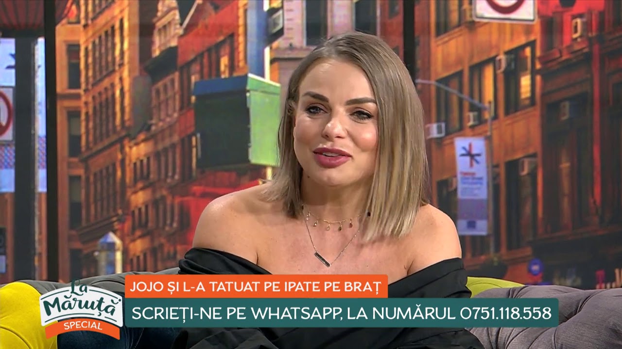 Jojo și l-a tatuat pe Ipate pe braț