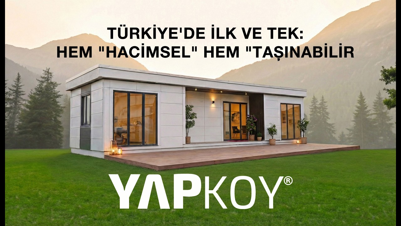 Beton yığınlarını unutun, doğayla barışık gerçek eve kavuşun. #yapkoy