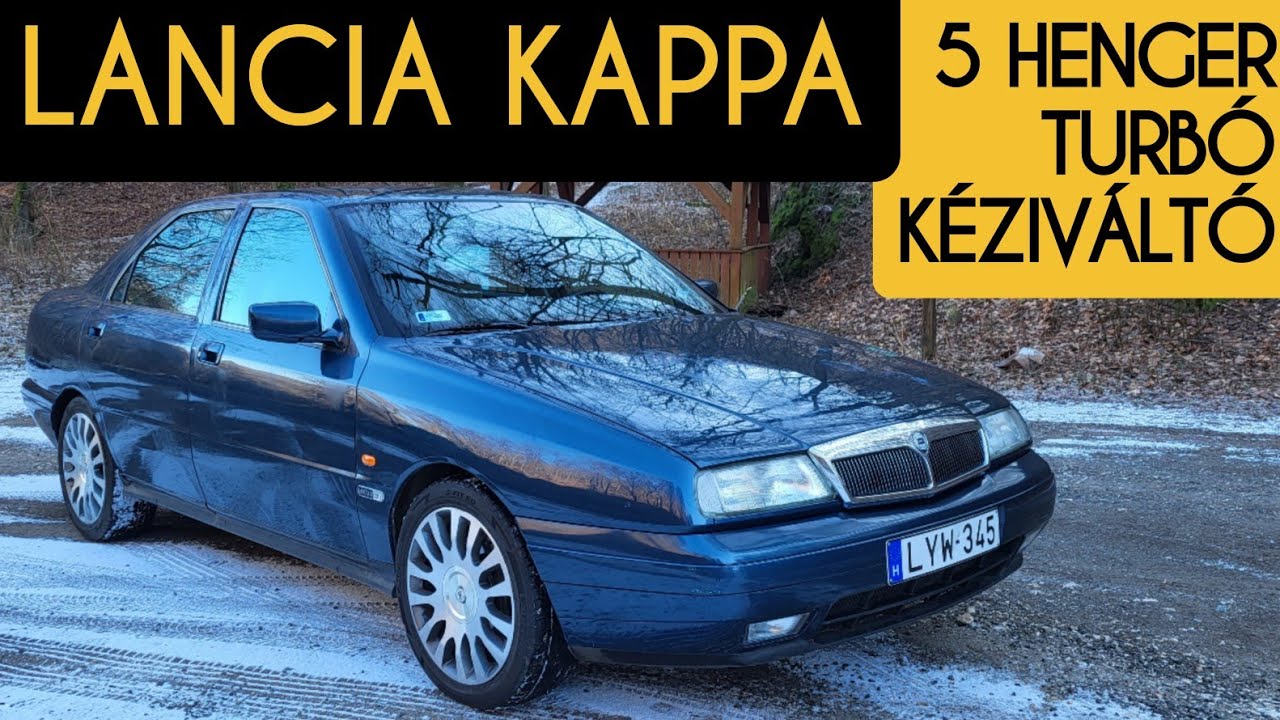 A TURBÓ ARANYKORA - LANCIA KAPPA SEDAN 2.0t 20V - Autók és emberek, 31. rész