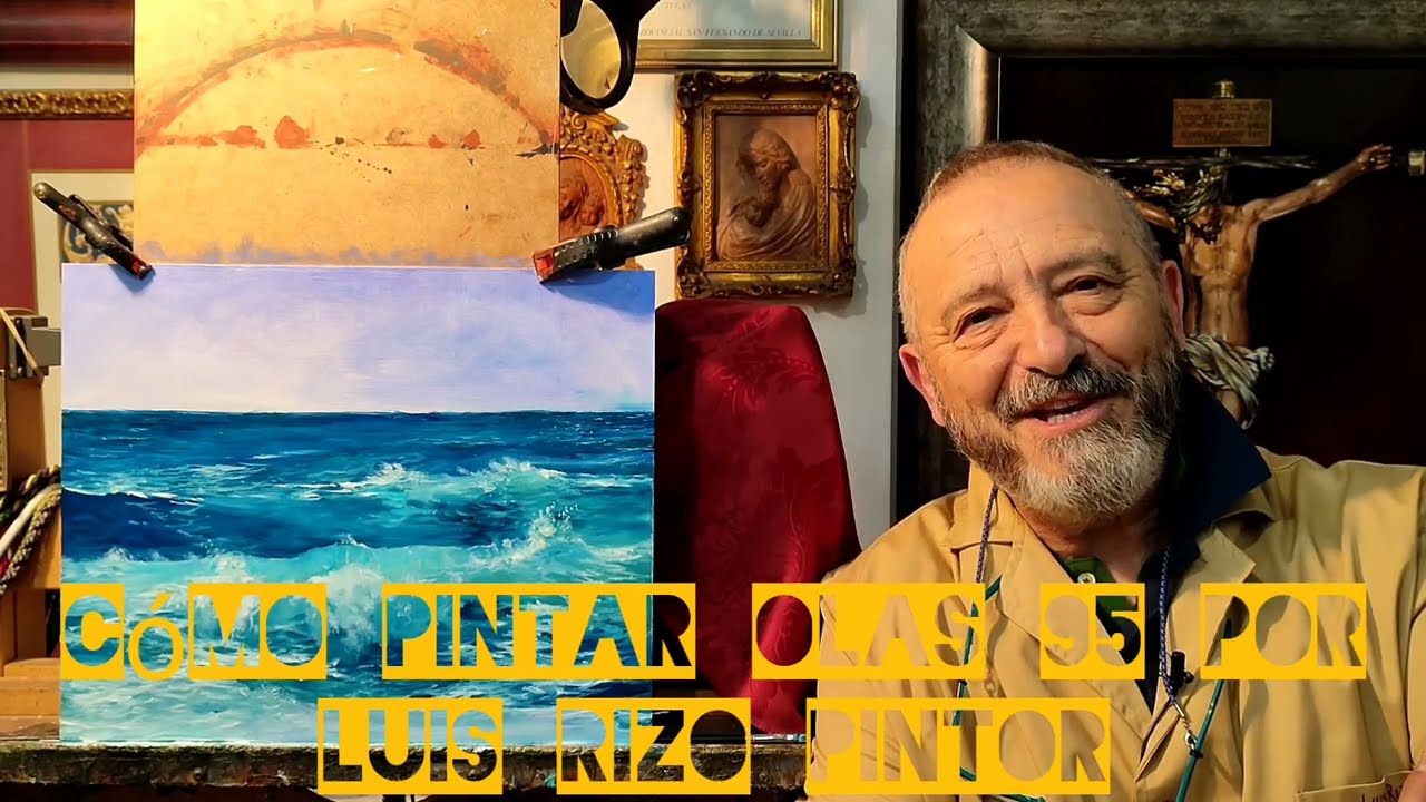 CÓMO PINTAR OLAS 95 POR LUIS RIZO PINTOR