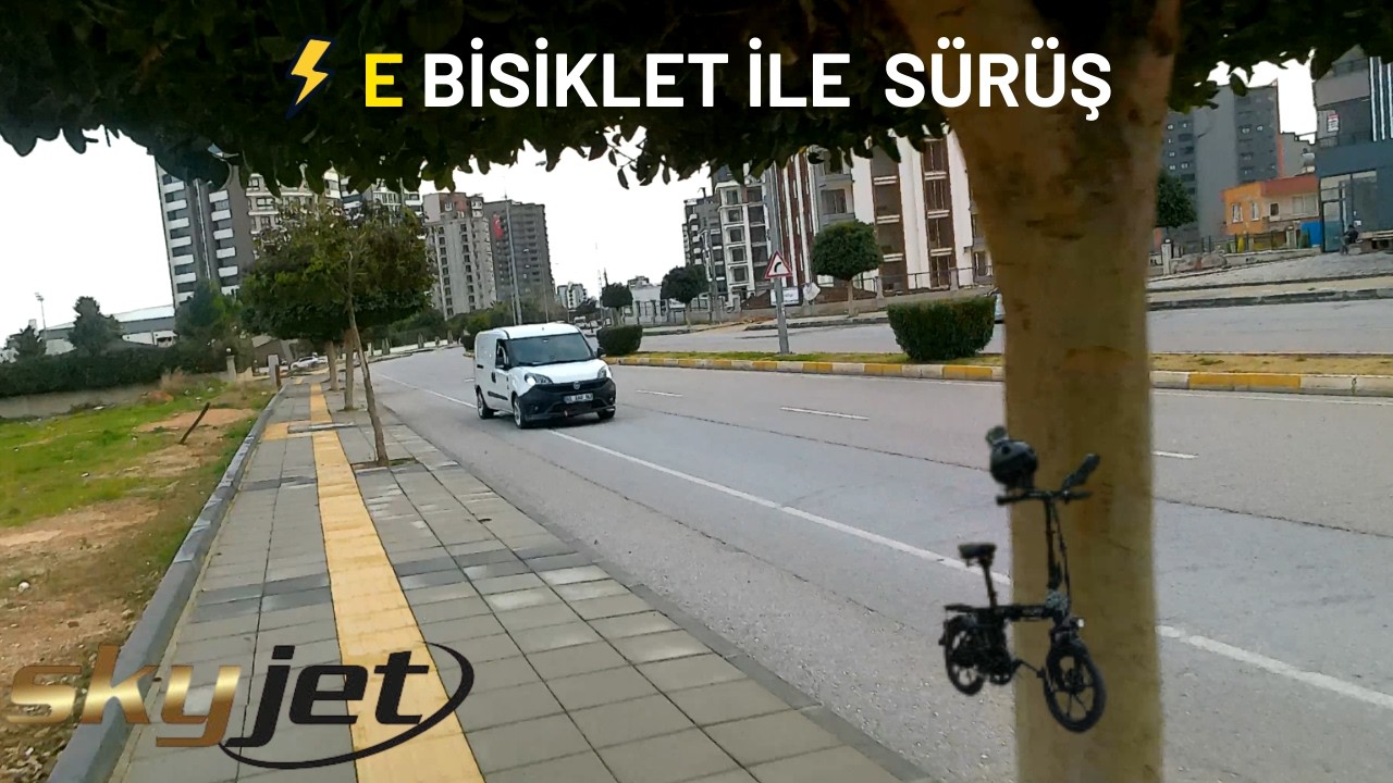 E Bisikletimle Vlog Çekiyorum⚡