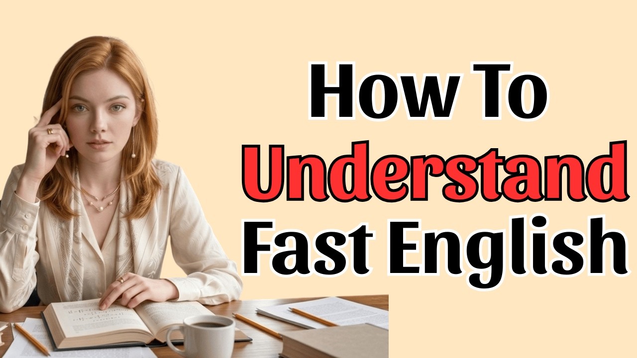 How To Understand Fast English | Improve Your English with Daily Podcasts