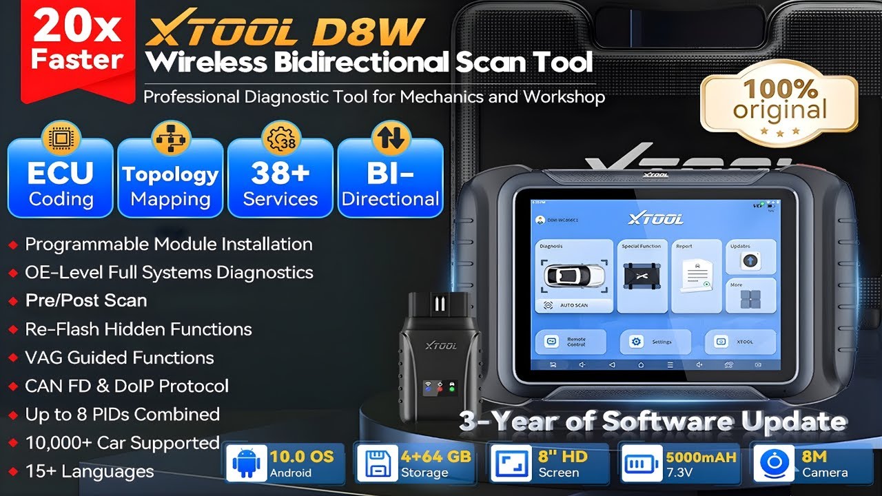 Before You Buy XTOOL D8W OBD2 Scanner | Honest Review & Test ||