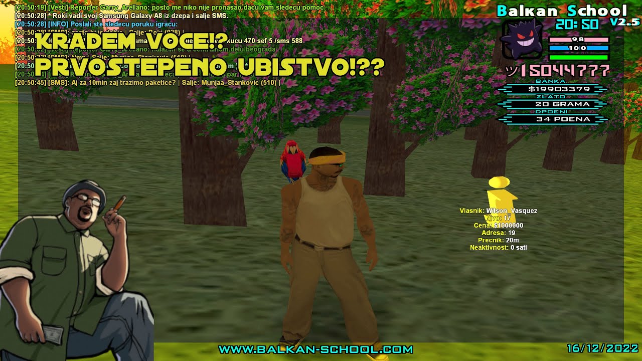 Kradem Voce!? Ubio Sam Policajca!? UHAPSEN SAM!? @BalkanSchoolCommunity