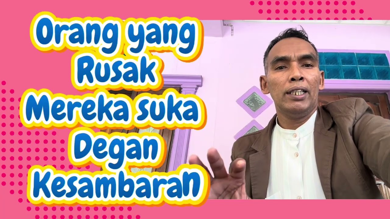  S. Apakah sebab suka dengan ayat kesambaran j.kerana ada kekotoran