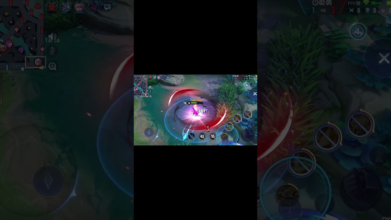 Edras vs Allain #aov #rov #lienquan