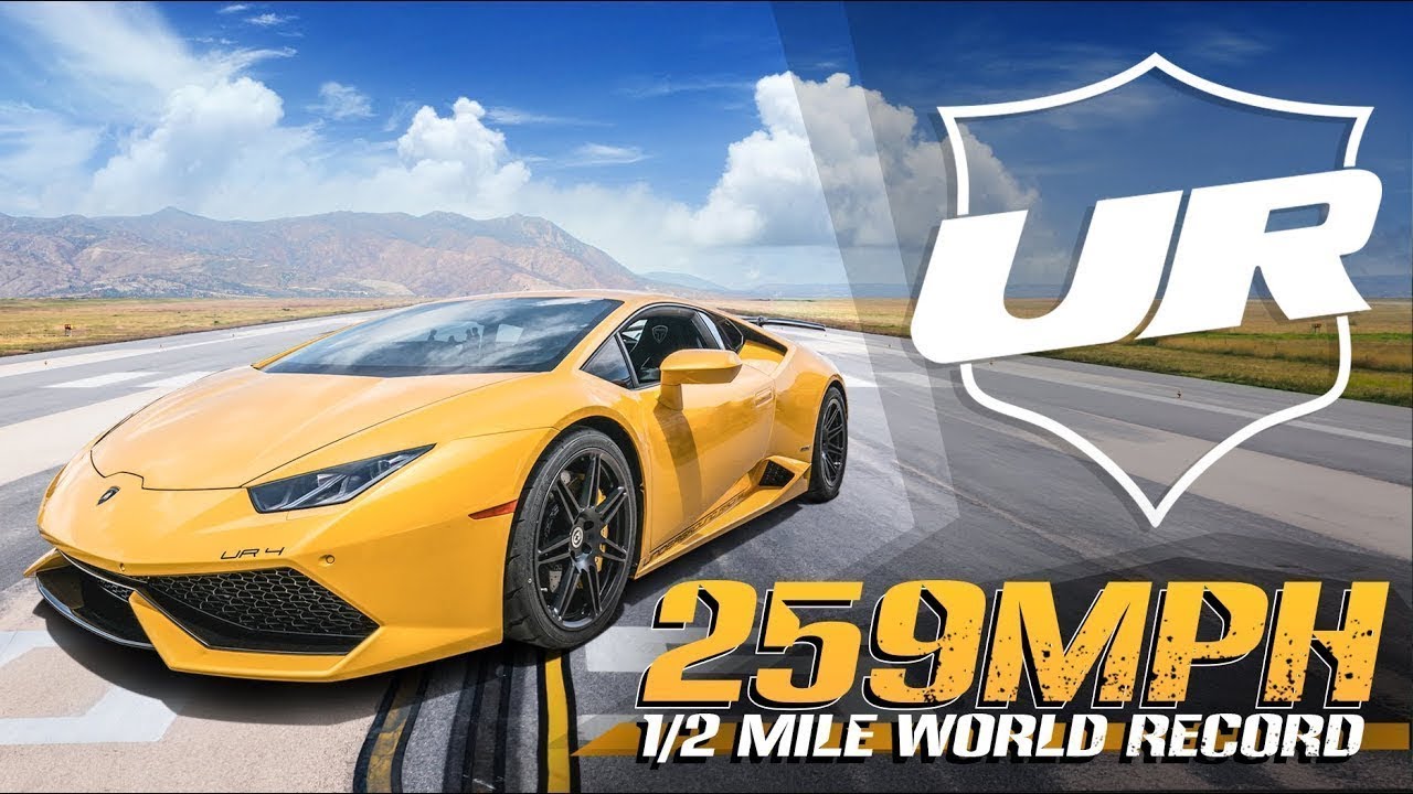 3500HP Lamborghini BLASTS to 259MPH - Half Mile World Record! Underground Racing
