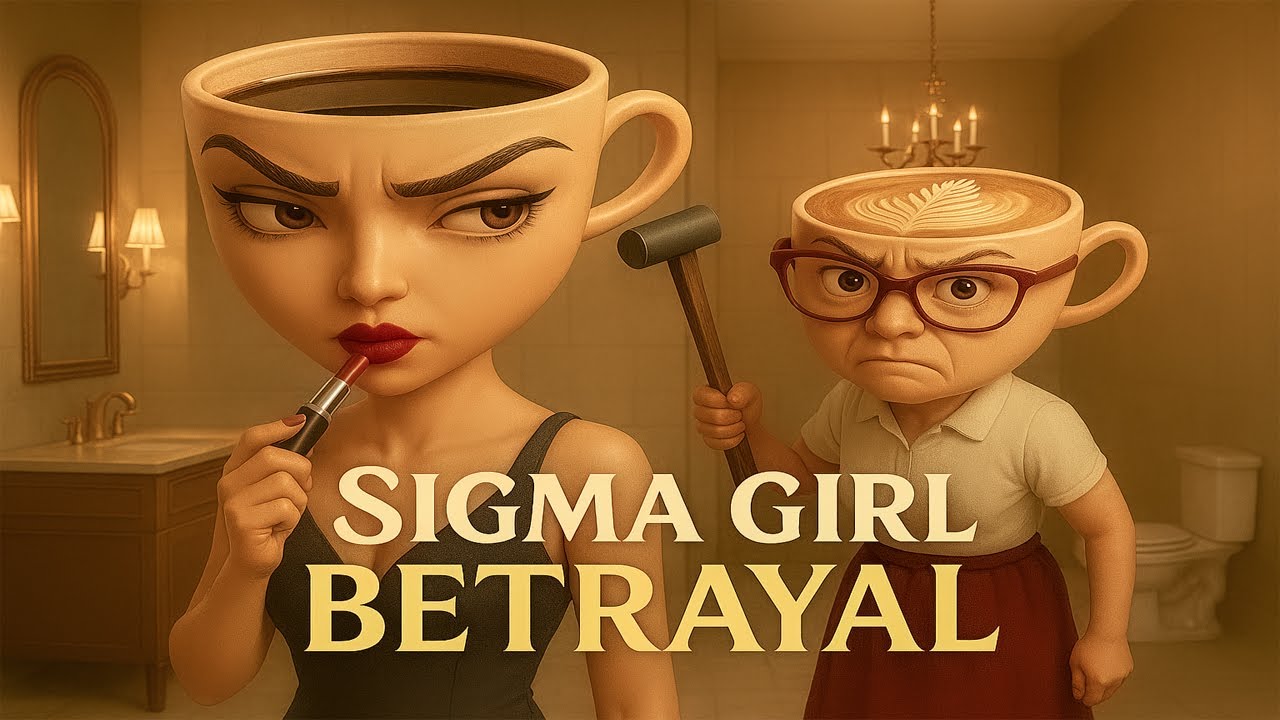 SIGMA GIRL: COFFEE CUP BETRAYAL | Ballerina Cappucina x Espressona Signora x Tung Tung Tung Sahur