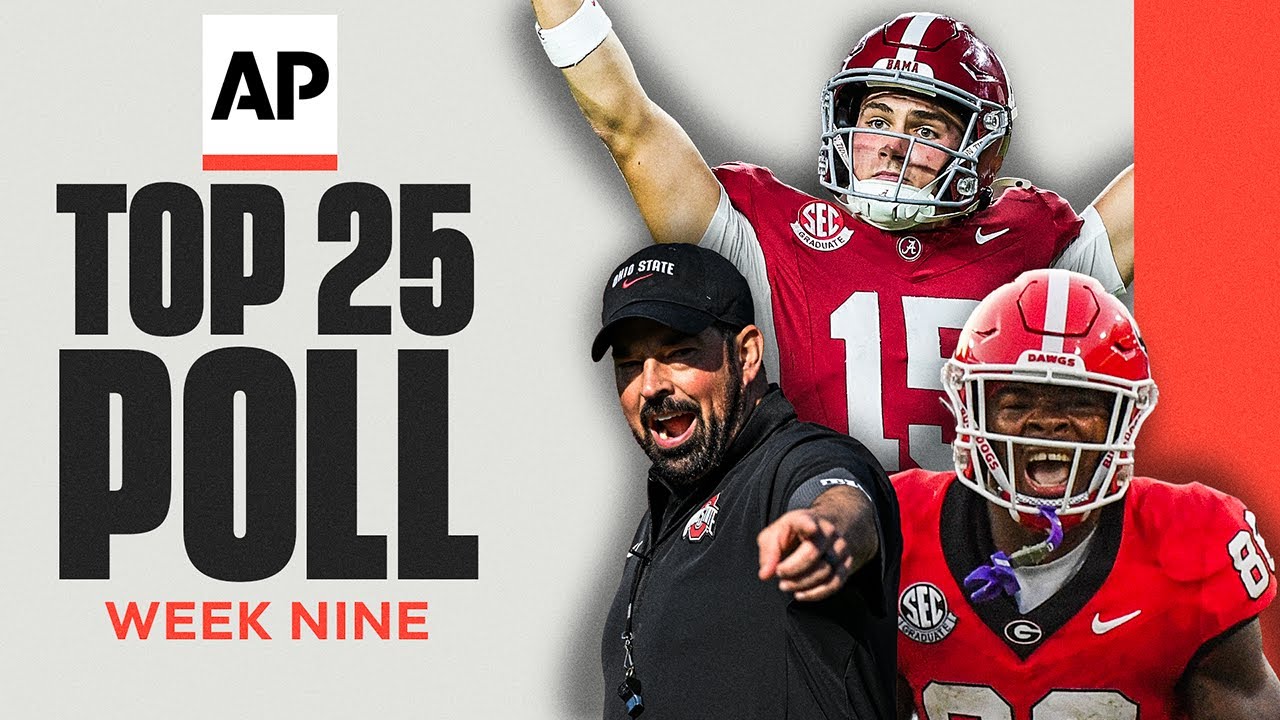 College Football AP Poll Week 9: Alabama, Texas A&M RISE... LSU, Miami DROP