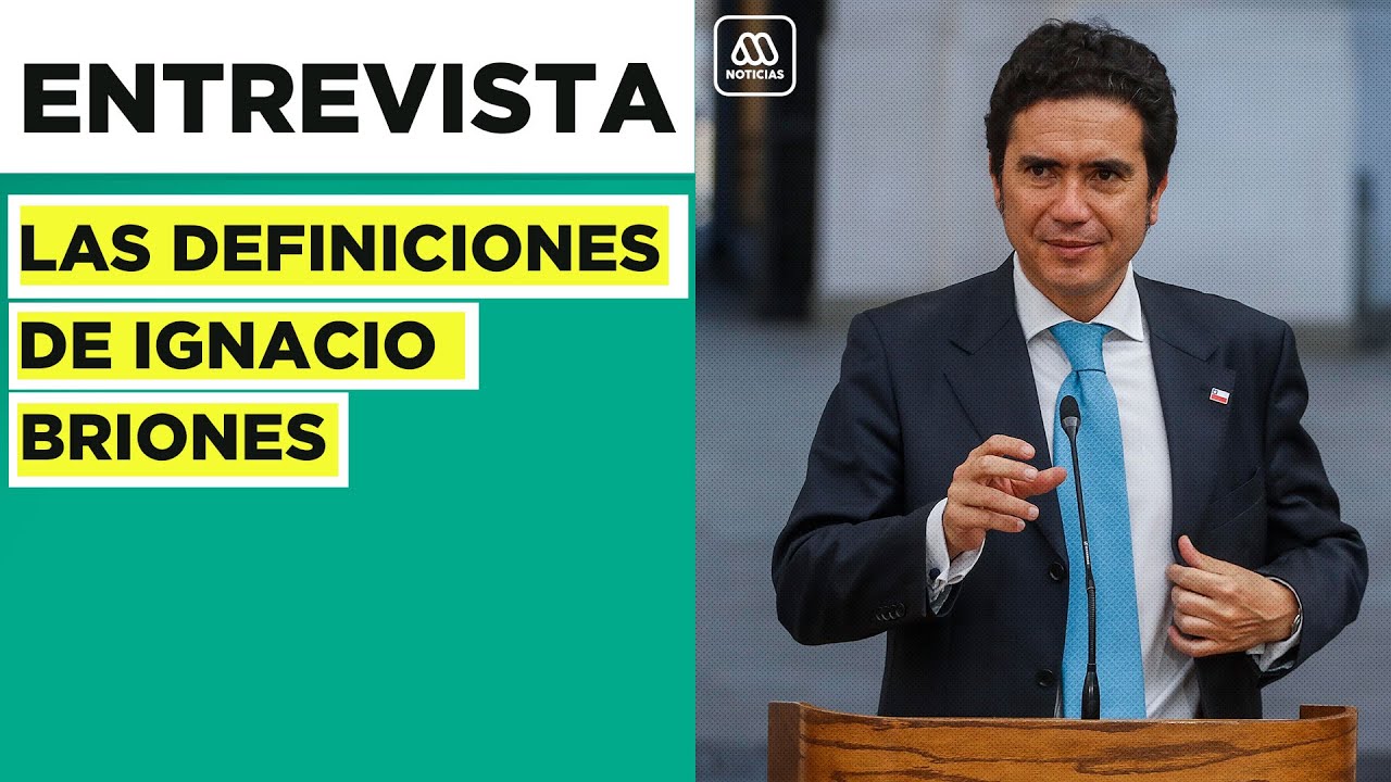 Entrevista a Ignacio Briones en Meganoticias Actualiza