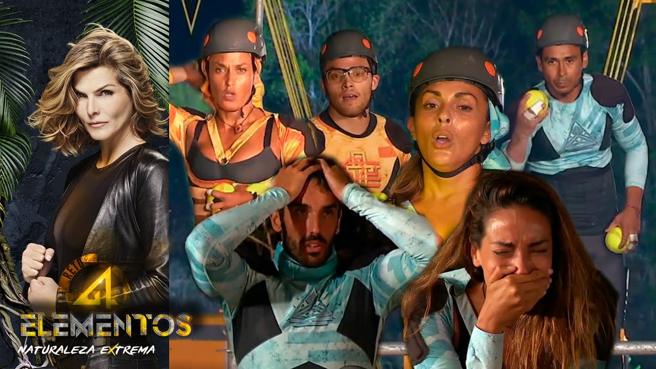¡Eliminación doble derrumba a los equipos! | Episodio 17 | Reto 4 Elementos