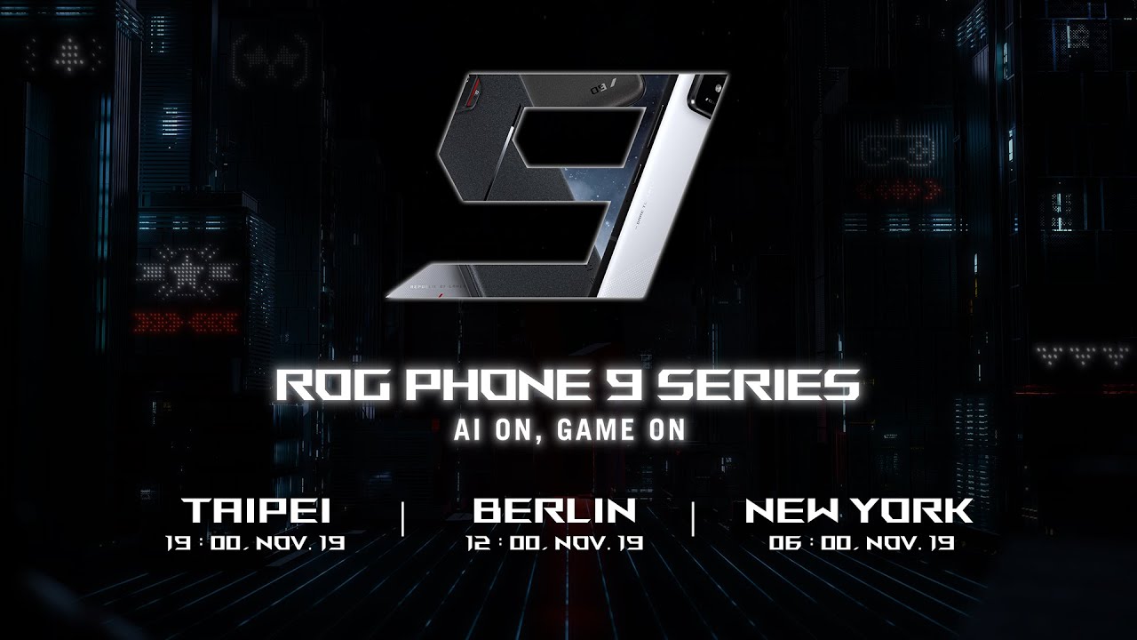 Презентация серии ROG Phone 9 | ИИ ВКЛЮЧЕН, ИГРА ВКЛЮЧЕНА