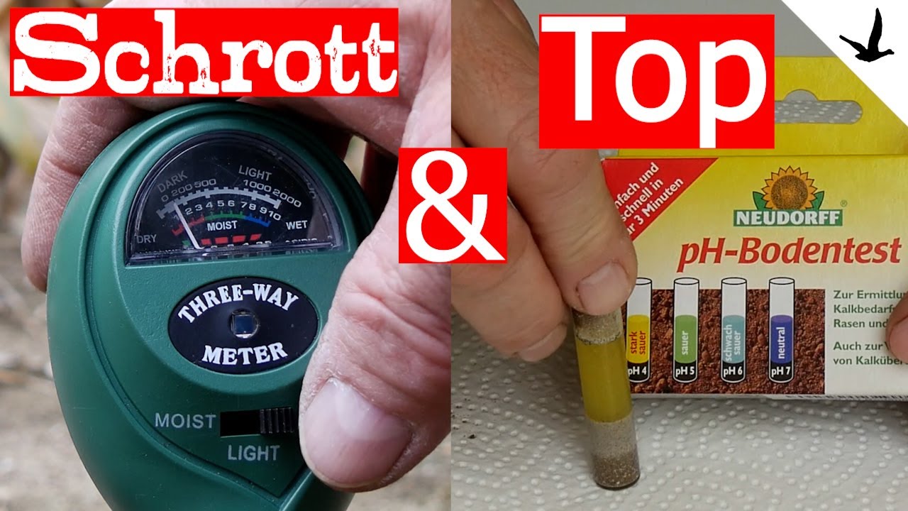 2 pH Bodentester im Test✅Schrott gegen Top im pH-Wert ermitteln.