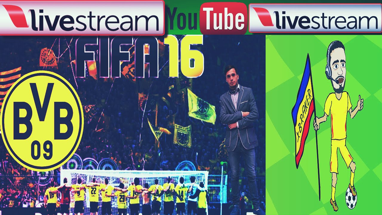 LiveStream FIFA 16 BVB09 Spectacol Total in Uefa Champions League + Q&A