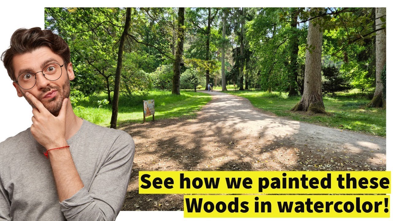 Attendee Paintings - July 2025 Workshop - Path through the Woods