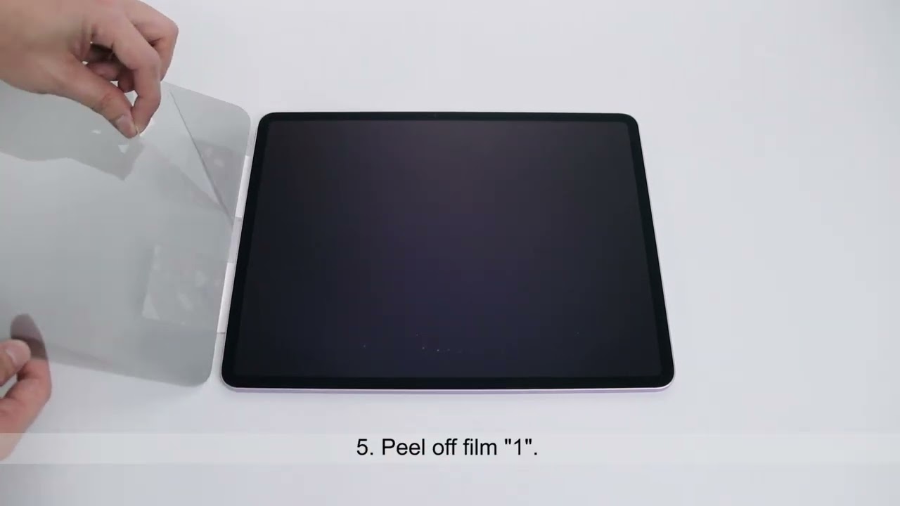 iPad Series Privacy Screen Protector Installation Guide