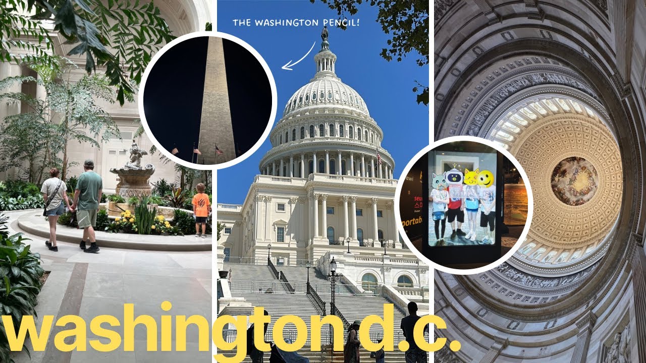 washington dc trip vlog | 2025 🏛️