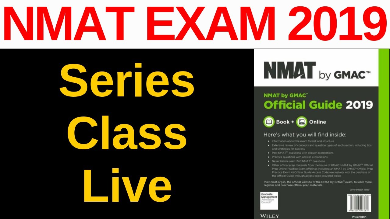 Series Class For NMAT Exam 2019