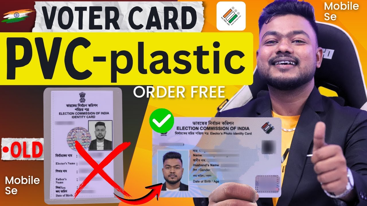 Voter Card Pvc Order | Pvc Voter Card Kaise Order Karen | pvc voter card online order