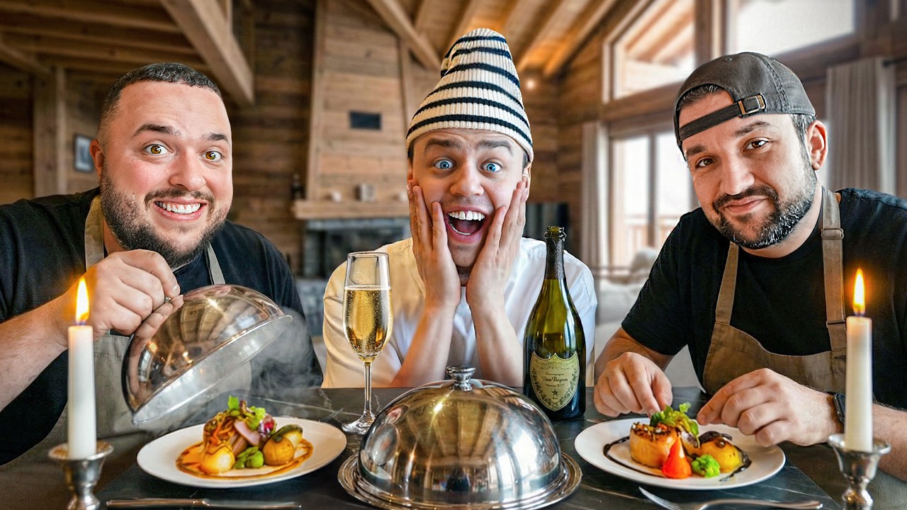 Wir kochen ein 3-GÄNGE MENÜ für PAPAPLATTE 👨‍🍳