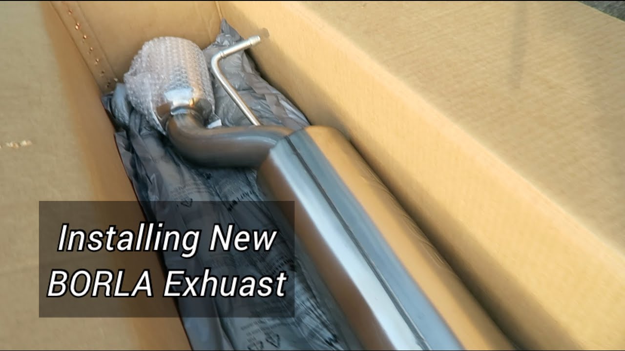 Installing a Borla Exhaust on my 2015 Toyota Corolla LE