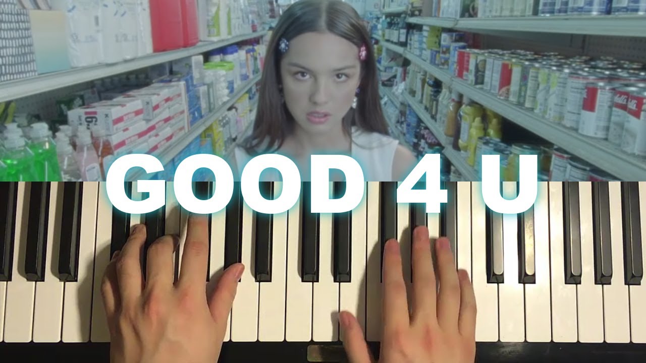 How To Play - Olivia Rodrigo - good 4 u (Piano Tutorial Lesson)