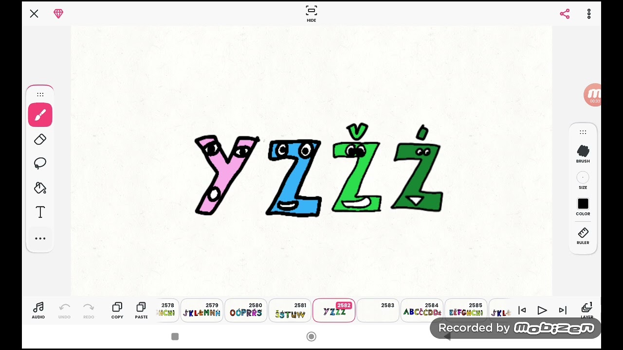 Sorbian Alphabet Song