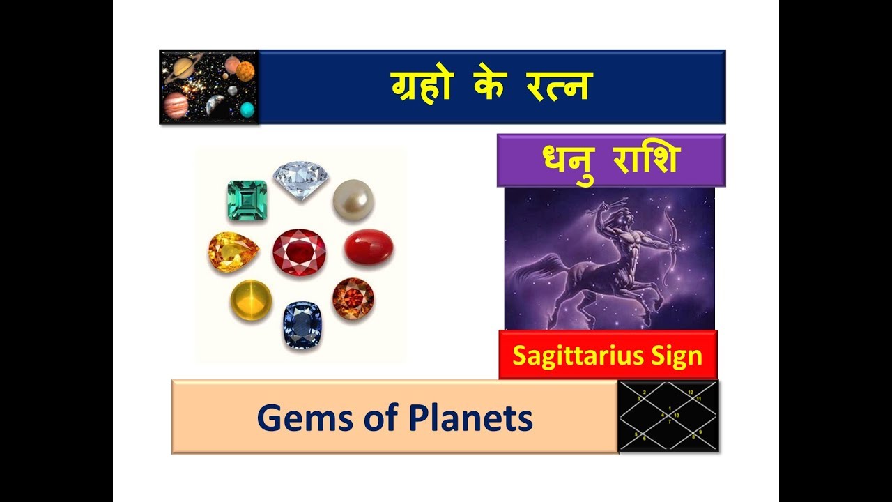धनु राशि के रत्न, Gems for Sagittarius Sign, Gems of Planets,ग्रहो के रत्न