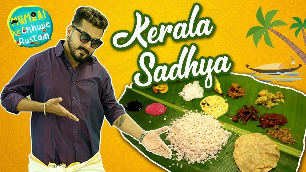 Rich Kerala Sadhya - Authentic Kerala Style Food - Benzys Restaurant - Mumbai Ke Chhupe Rustam