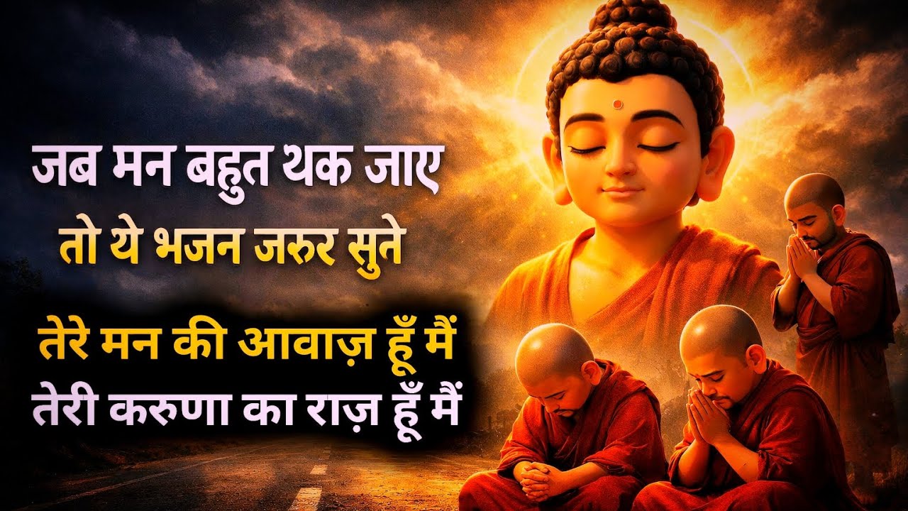 तेरे मन की आवाज़ हूँ मैं | जब मन बहुत थक जाए | बुद्ध भजन | शांति देने वाला भजन |Peaceful Buddha Song